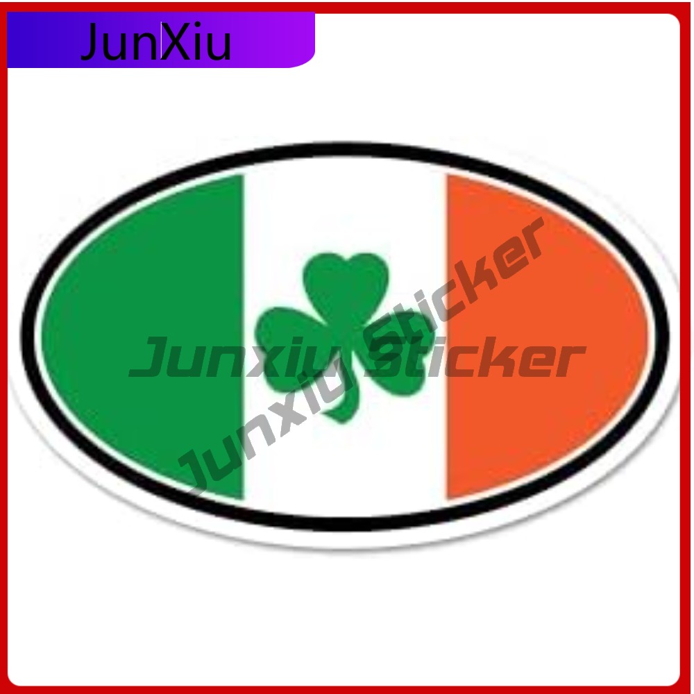 Car Accessories Ireland - Naklejka na okno z motywem irlandzkiego