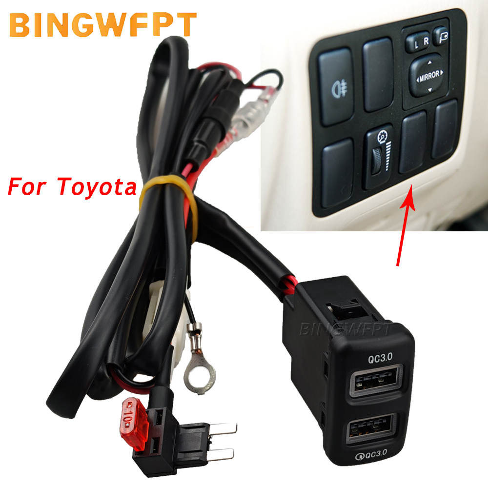 Car Accessories Qc - Samochodowy port USB, gniazdo ładowarki QC