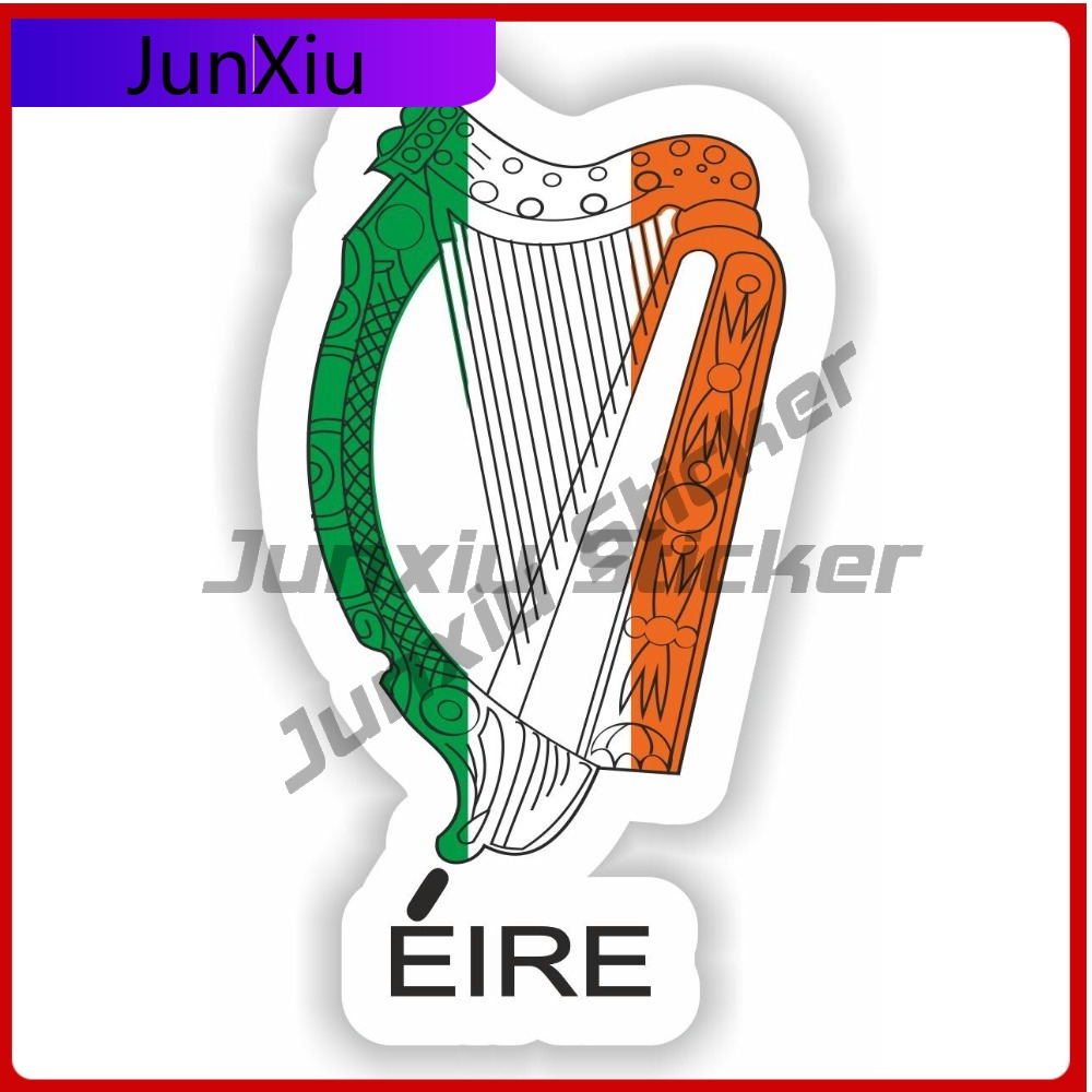 Car Accessories Ireland - Naklejki na samochód z flagą Irlandii,