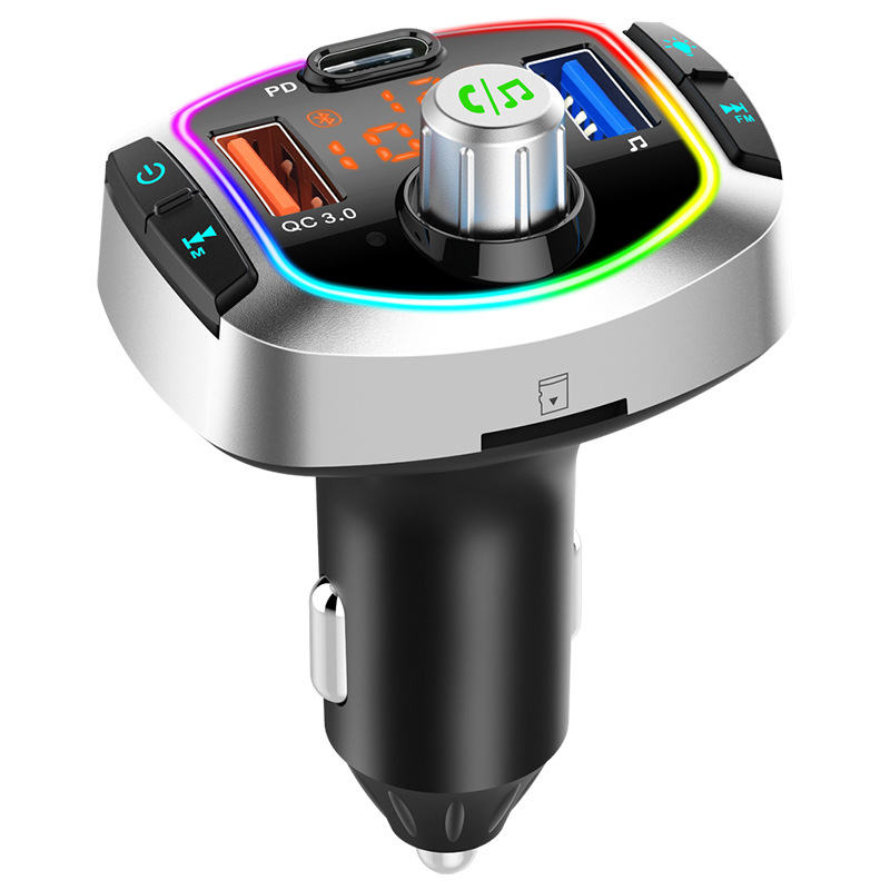 Car Accessories Qc - BC63 Bluetooth FM Transmitter Samochodowy odtwarzacz
