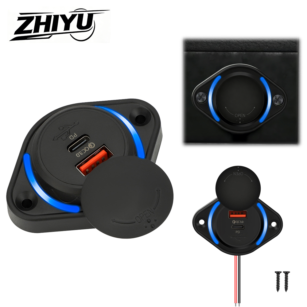 Car Accessories Qc - Ładowarka samochodowa ZHIYU QC 3.0 z