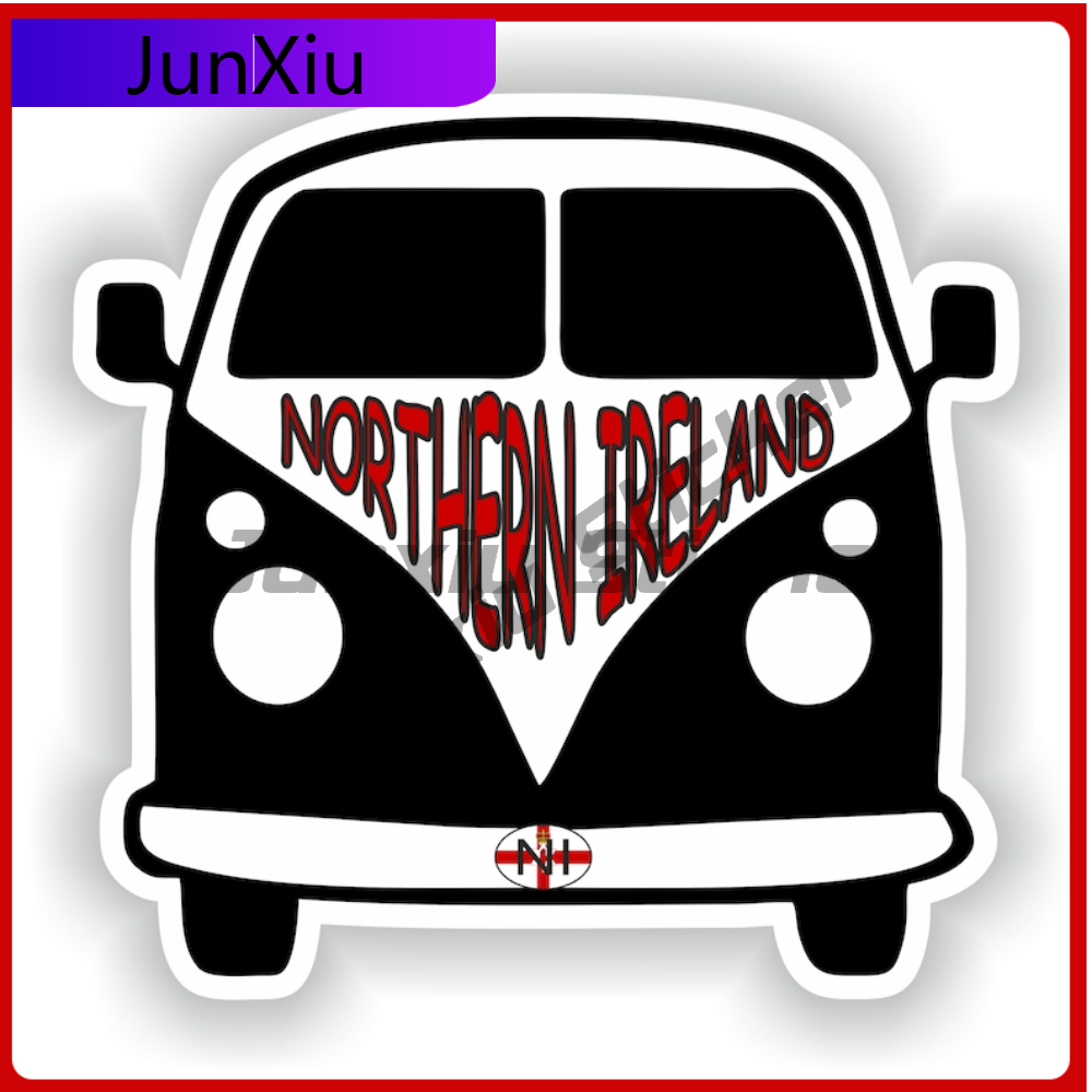 Car Accessories Ireland - Naklejka Van Północna Irlandia Wysokiej Jakości