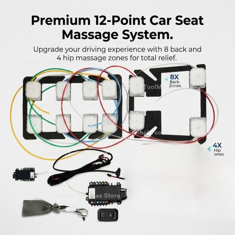 Poduszka masująca do fotela sa – Car Accessories Limassol recenzja i cena