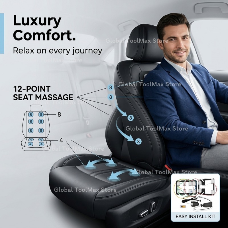 Poduszka masująca do fotela sa – Car Accessories Limassol recenzja i cena