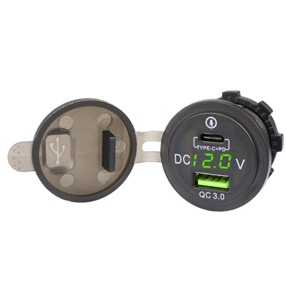 Gniazdo LED QC 3.0 z woltomier – Car Accessories Qc recenzja i cena