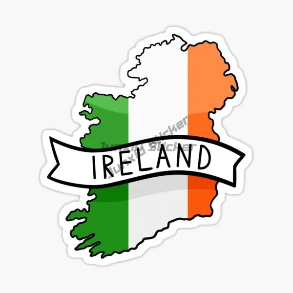 Naklejka Irlandia Flaga Mapa S – Car Accessories Ireland recenzja i cena
