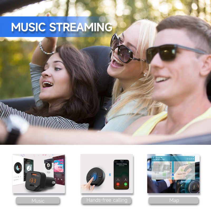 C23 Bluetooth 5.1 Samochodowy  – Car Accessories Qc recenzja i cena