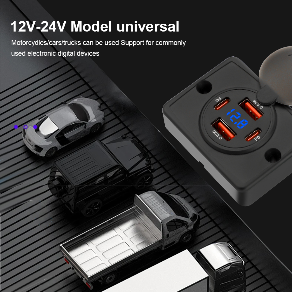 Ładowarka samochodowa KEBIDUME – Car Accessories Qc recenzja i cena