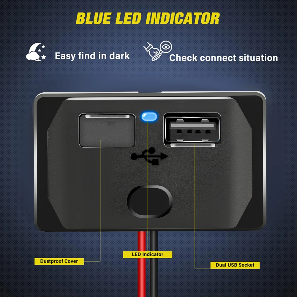 Ładowarka samochodowa USB 12V- – Car Accessories Qc recenzja i cena