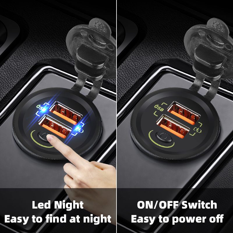 QC3.0 36W samochodowa ładowark – Car Accessories Qc recenzja i cena