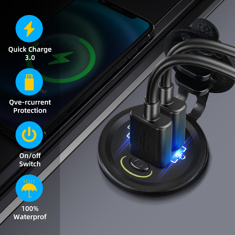 QC3.0 36W samochodowa ładowark – Car Accessories Qc recenzja i cena